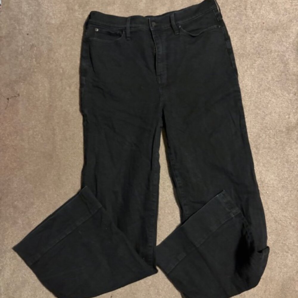 J Crew 30T RE-96-BLK '96 Denim Trouser 104046